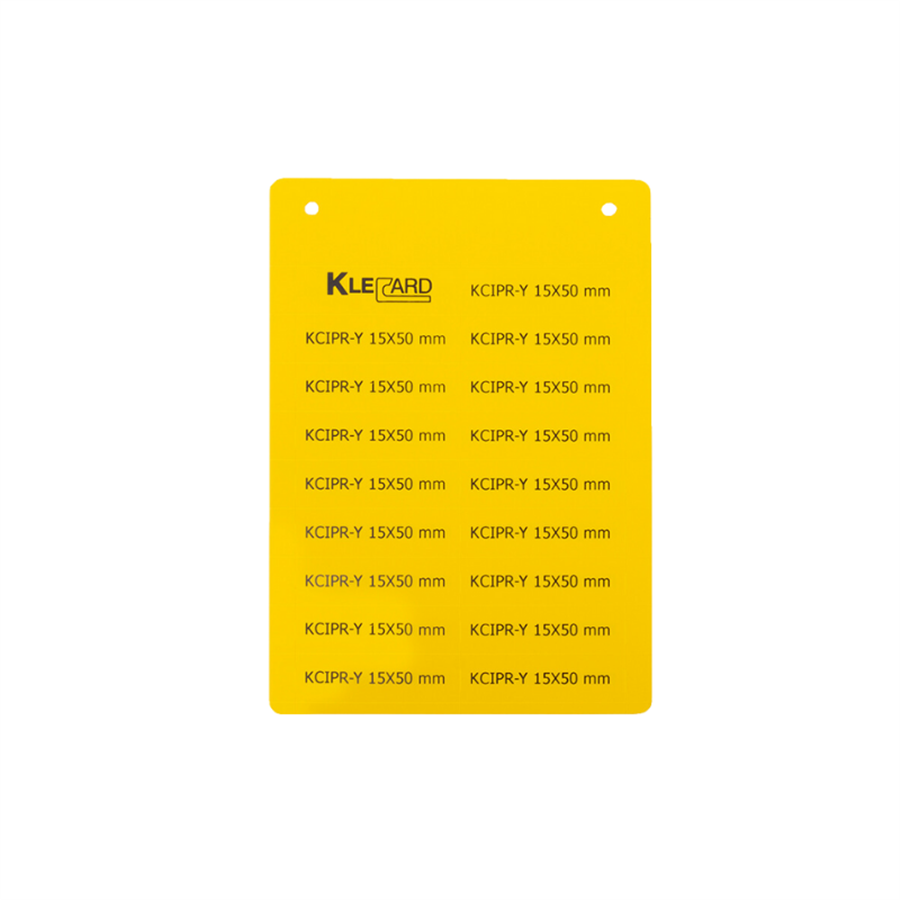KLEMSAN KLM508530 SI FX 0615Y BUTON VE PANO ETİKETİ