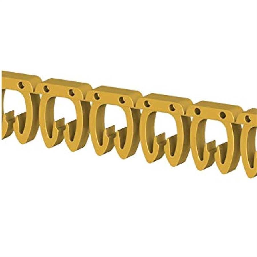 KLEMSAN KLM518043 KE 2 (+) SARI KABLO ETİKETİ