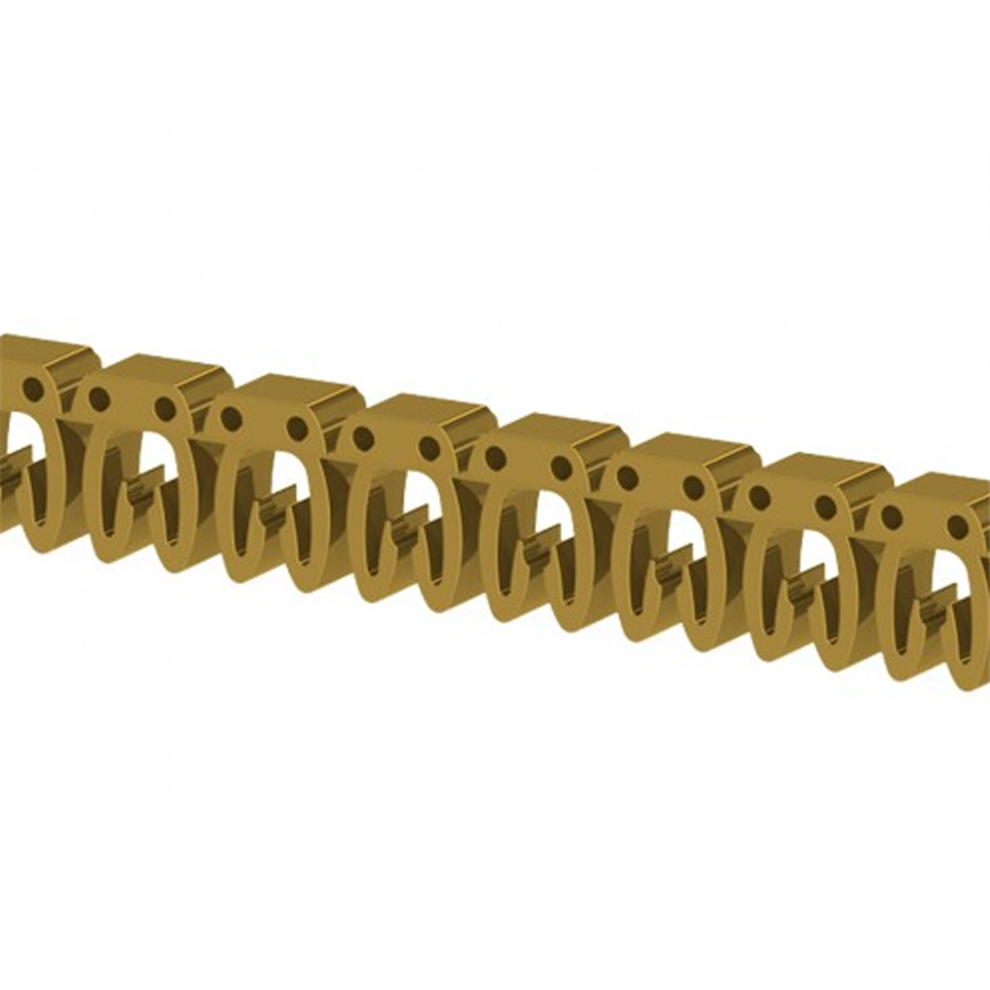KLEMSAN KLM518044 KE 2 (-) SARI KABLO ETİKETİ