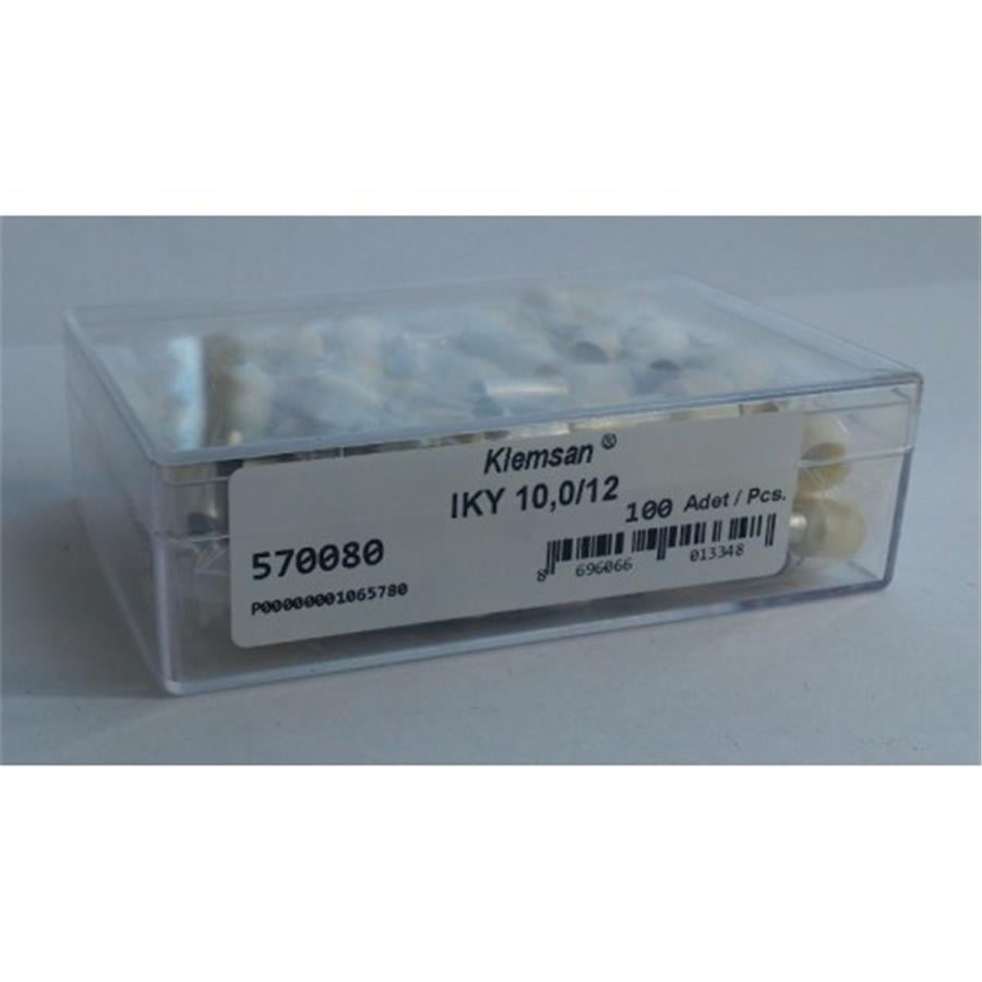 KLEMSAN KLM570080E IKY 10,0/12 ECO FİLDİŞİ GRİ TEK GİRİŞ YÜKSÜK