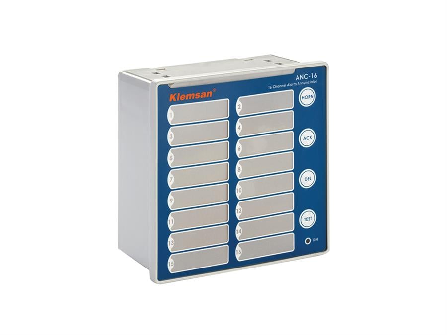 KLEMSAN KLM604632 ANC16 (110V AC/DC) DİJİTAL ALARM İNDİKATÖRÜ