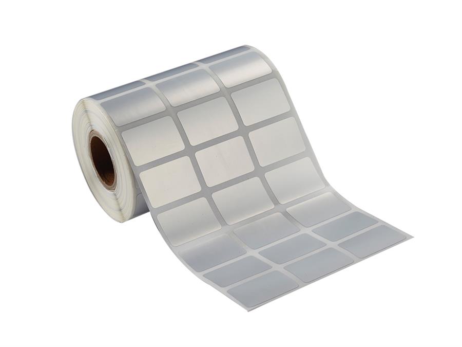 KLEMSAN KLM808400 SPYE 02-S 27X18 GÜMÜŞ YAPIŞKANLI ŞERİT ETİKET