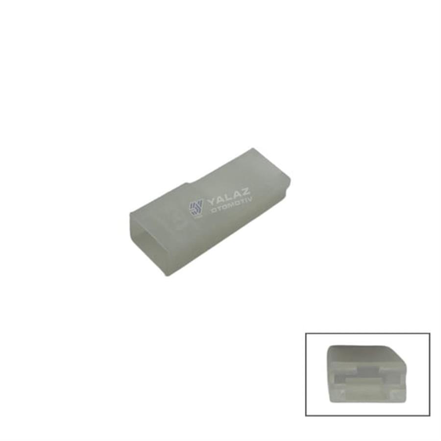 MESA MESA-K3502 FİŞ KILIFI PVC ŞEFFAF 6.3 MM