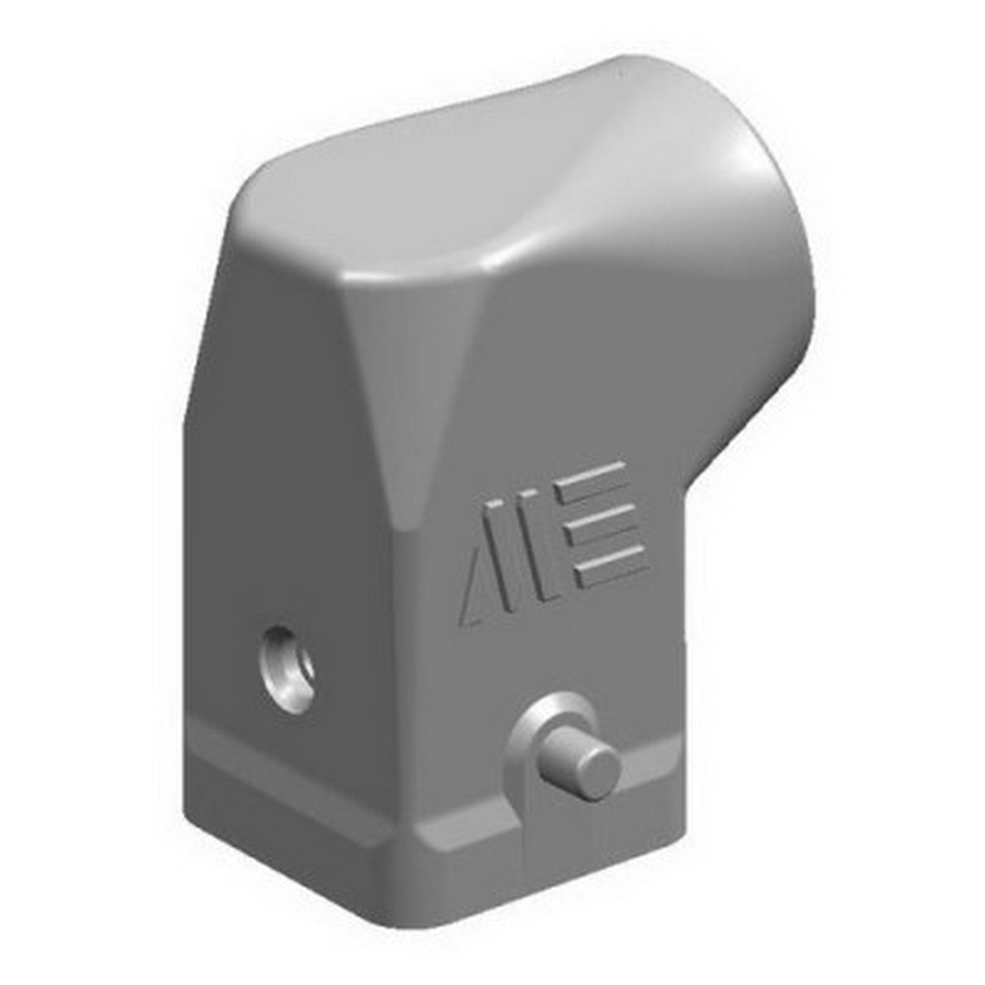 METE ENERJİ MT29019 5x10A. ÇOKLU EĞİK FİŞ GÖVDE  GRİ MONTAJLI