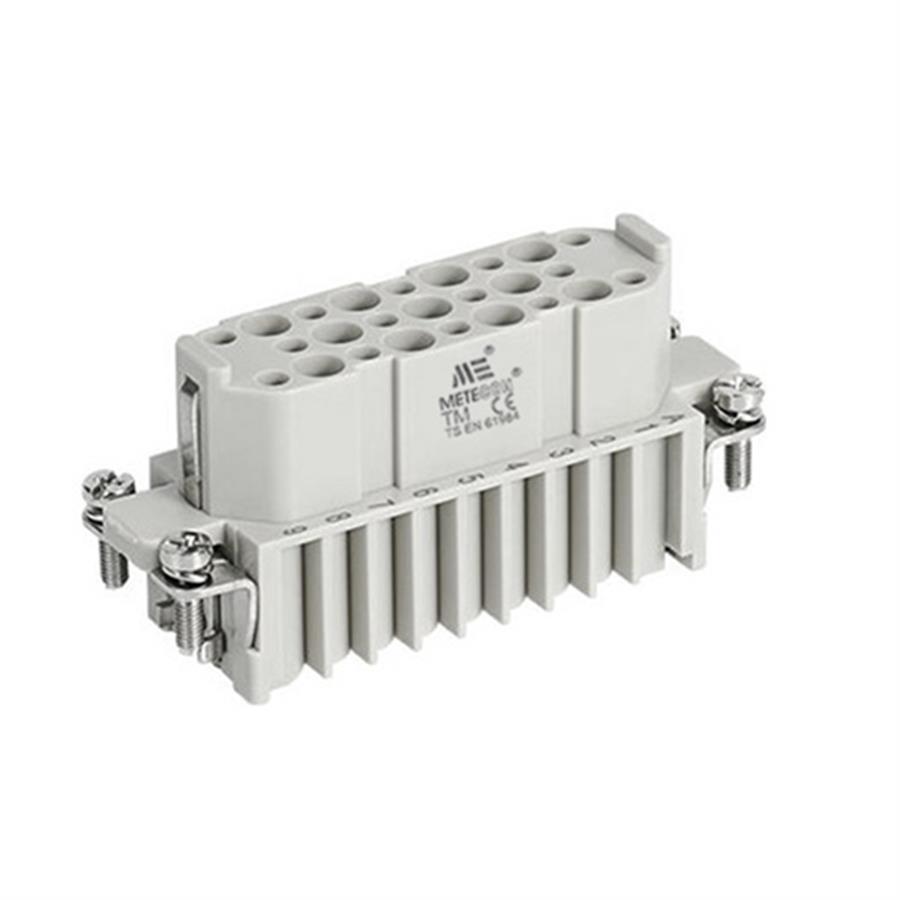 METE ENERJİ MT294223025 25x10A. İNCE ÇOKLU PRİZ ÇEKİRDEK MONTAJLI