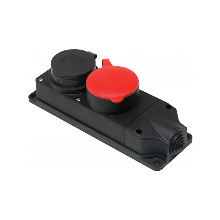 METE ENERJİ MT401050 3x25A. 1 AD. / 1x16 1 AD. İKİLİ GRUP  PRİZ