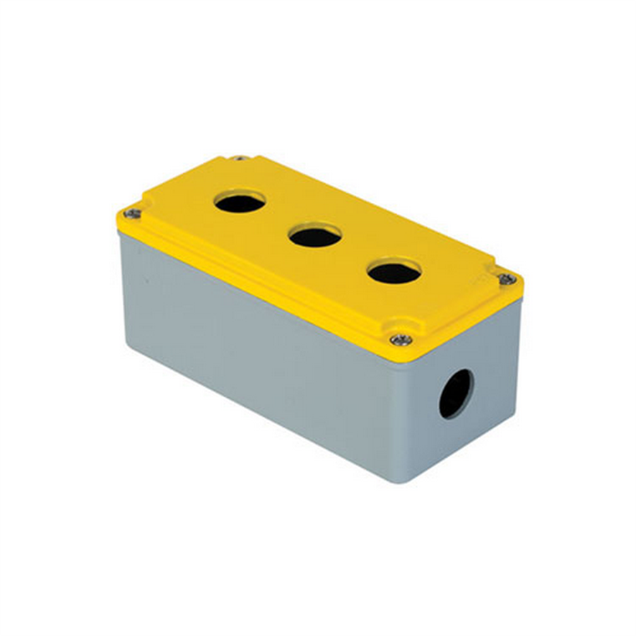 METE ENERJİ MT402620 80x170x73 BUTON KUTUSU 3 LÜ