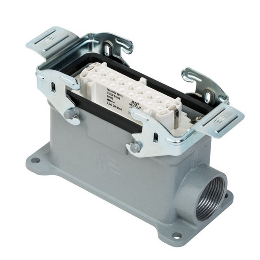 METE ENERJİ MT403036S 16X16A. ÇOKLU DUVAR PRIZI  METAL MANDALLI