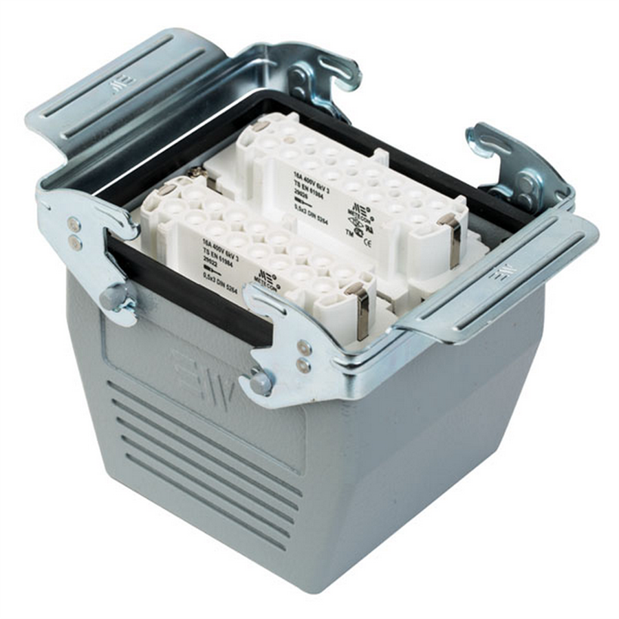 METE ENERJİ MT403056 32*16A. ÇOK.UZ. PRIZI MAN.LI CONTALI -ÜSTTEN GRSLI