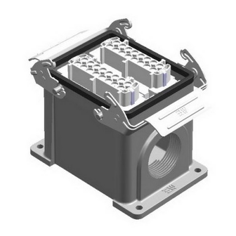 METE ENERJİ MT403081S 32x16A. DUVAR PRİZİ  METAL MANDALLI