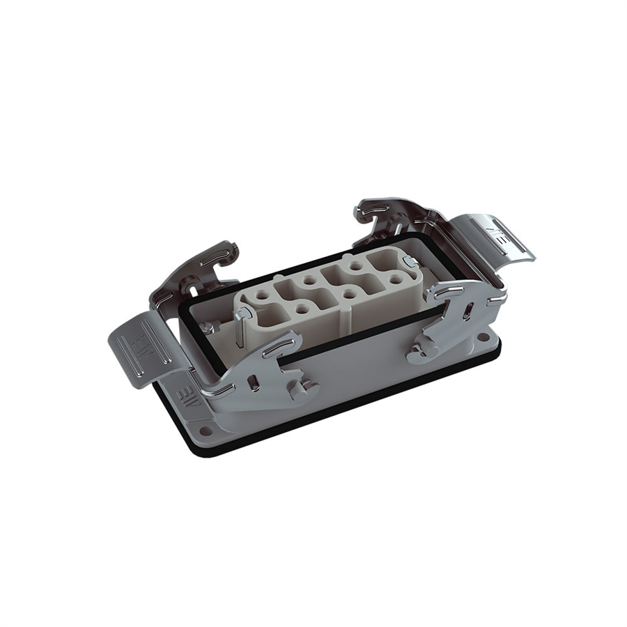 METE ENERJİ MT403100S 6X35A. ÇOKLU MAKİNE PRİZİ METAL MANDALLI