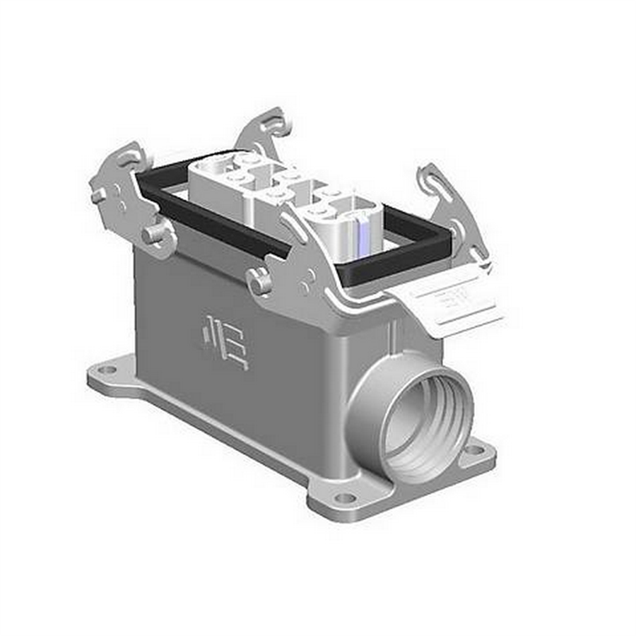 METE ENERJİ MT403106S 6x35A. ÇOKLU DUVAR PRİZİ METAL MANDALLI