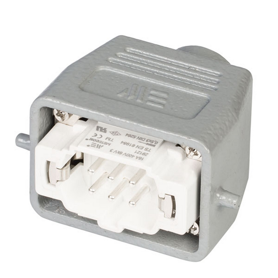 METE ENERJİ MT403110 6x16A. ÇOKLU UZATMA FİŞİ  ÜST GİRİŞLİ