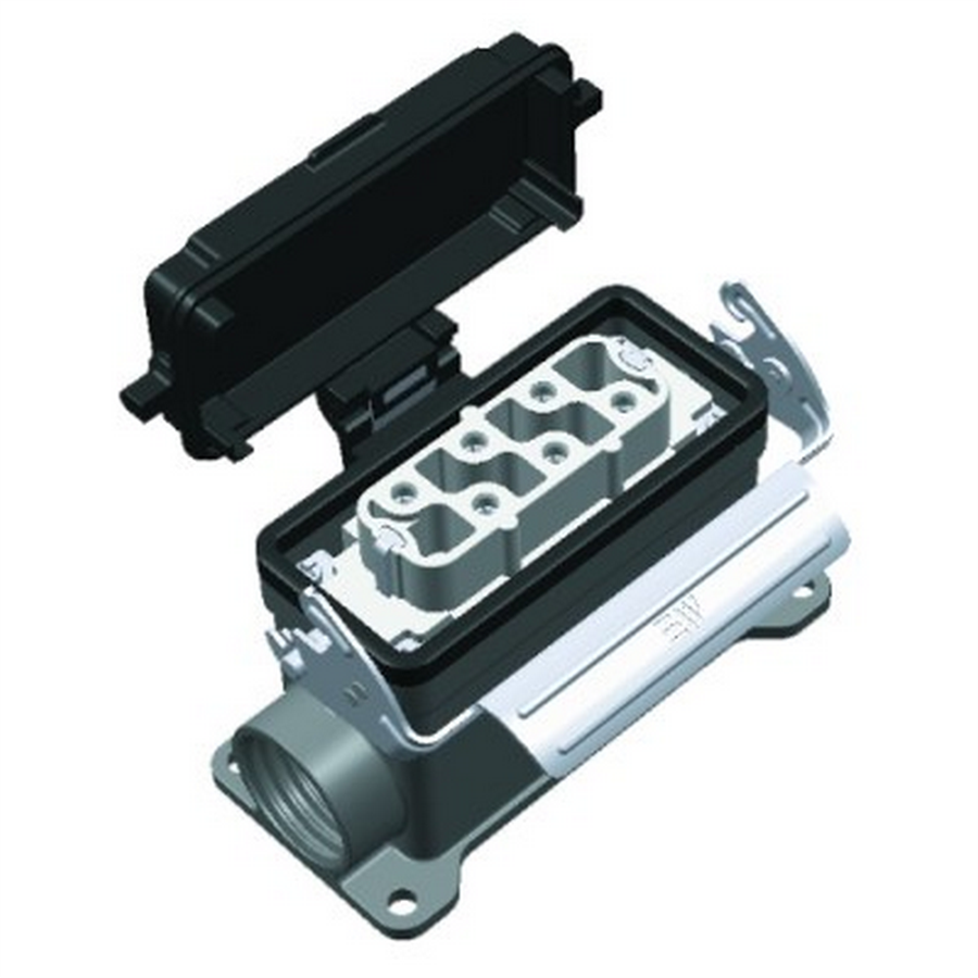 METE ENERJİ MT403742S 6x35A. ÇOKLU DUVAR PRİZİ (TEK MET.MAN.MEN.KAPAK)