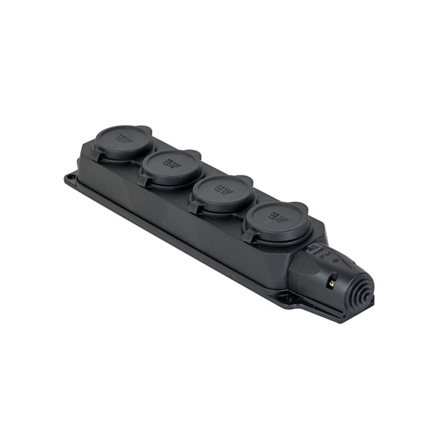 METE ENERJİ MT404007 1x16A. 4'LÜ GRUP PRİZ