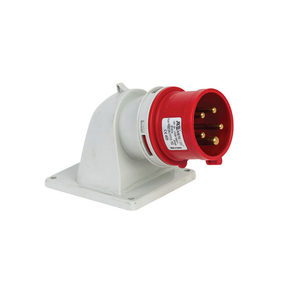 METE ENERJİ MT406210v 5X16A. IP44 MAKINE FISI -EGIK-Vidalı Baglı