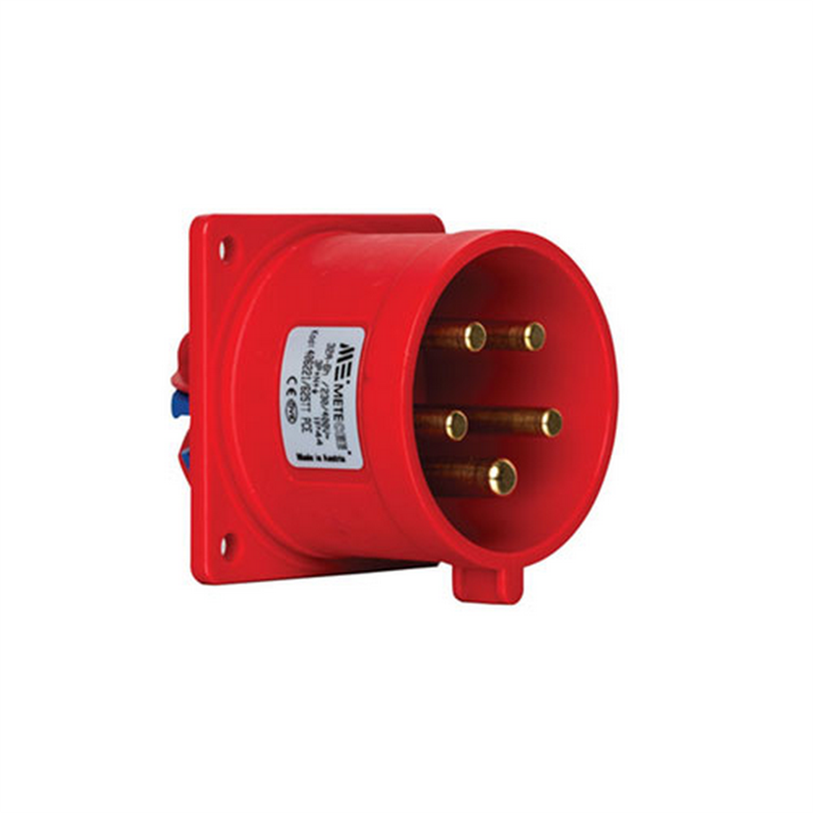 METE ENERJİ MT406221V 5X32A. IP44 MAKINE FISI -DÜZ-(Viali Bagl.)