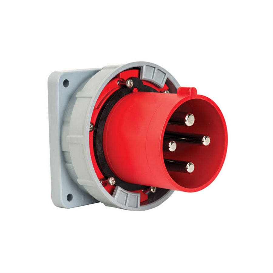 METE ENERJİ MT406237 4X125A. IP67 MAKİNE FİŞİ DÜZ