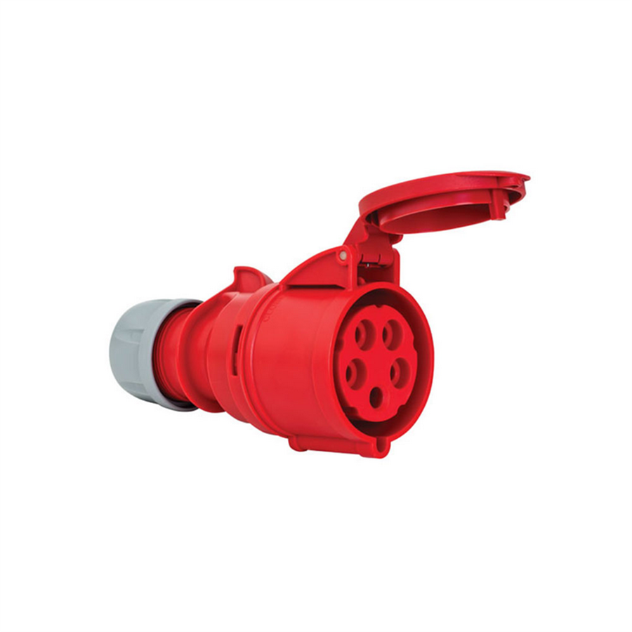 METE ENERJİ MT406411V 5X32A. IP44 UZATMA PRIZI-(Vidali Bagl.)
