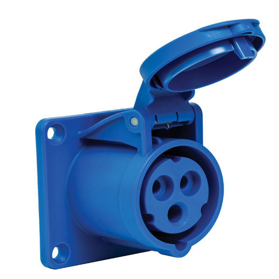 METE ENERJİ MT406502V 3X16A. IP44 MAKINE PRIZI -DÜZ-(Vidali Bagl.)