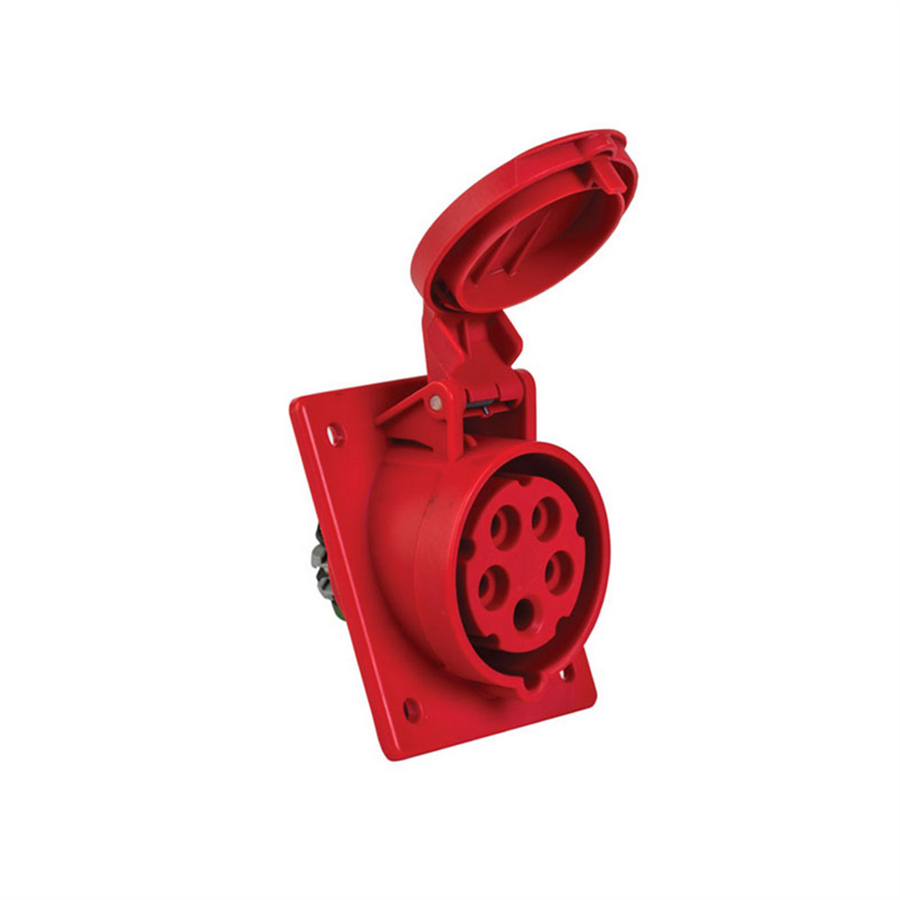 METE ENERJİ MT406509 5X16A. IP44 MAKINE PRIZI -EGIK-