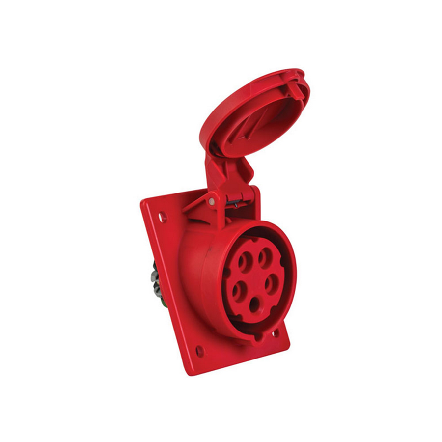 METE ENERJİ MT406509V 5X16A. IP44 MAKINE PRIZI -EGIK-(Vidali Bagl.)