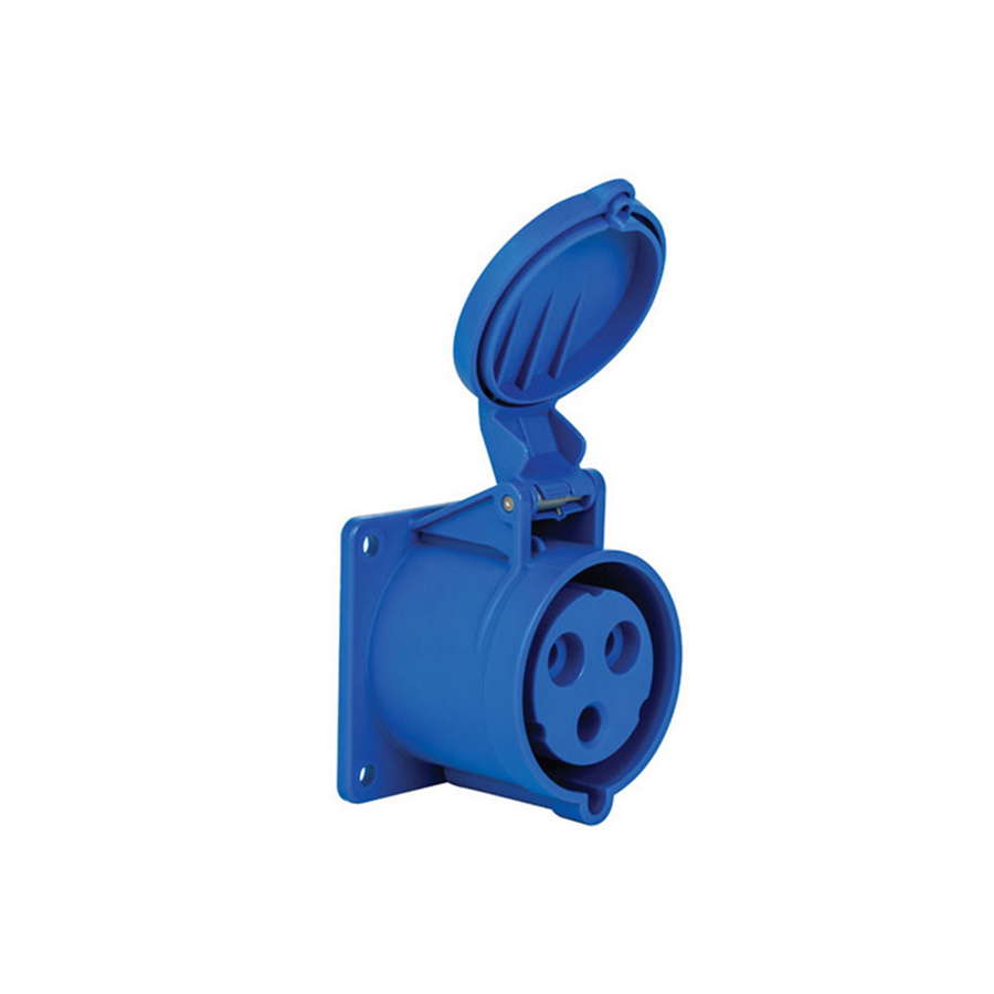 METE ENERJİ MT406514V 3X32A. IP44 MAKINE PRIZI -DÜZ-(Vidali Bagl.)