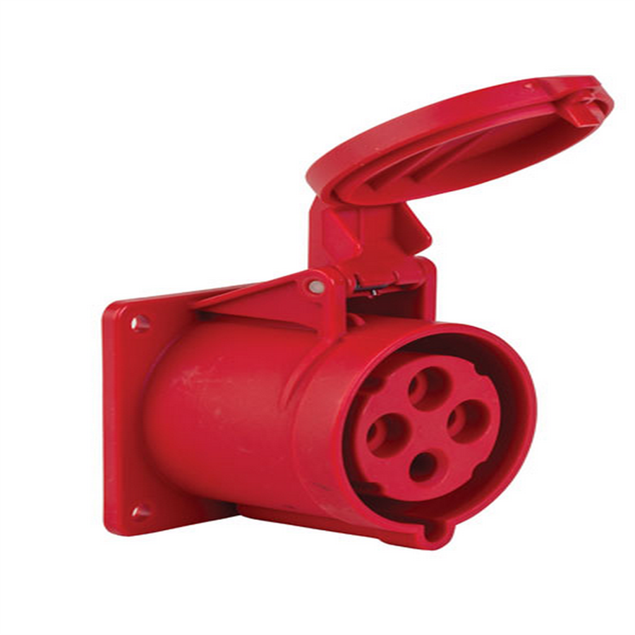 METE ENERJİ MT406518 4X32A. IP44 MAKINE PRIZI -DÜZ-