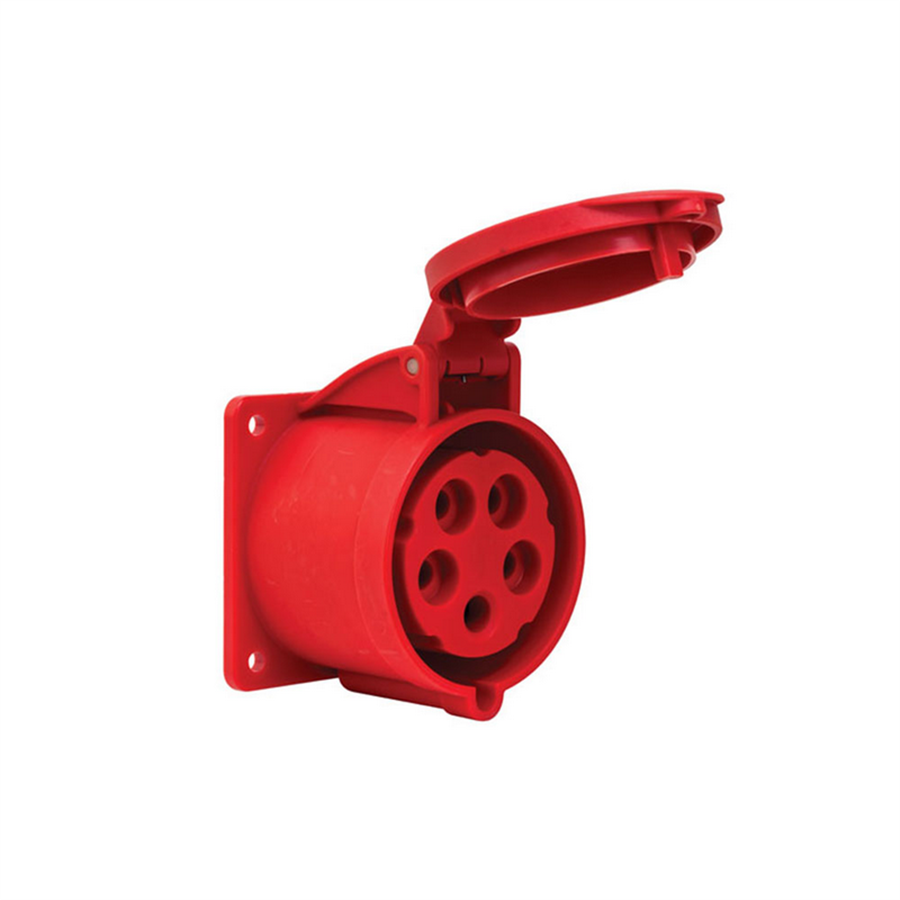 METE ENERJİ MT406522 5X32A. IP44 MAKINE PRIZI -DÜZ-