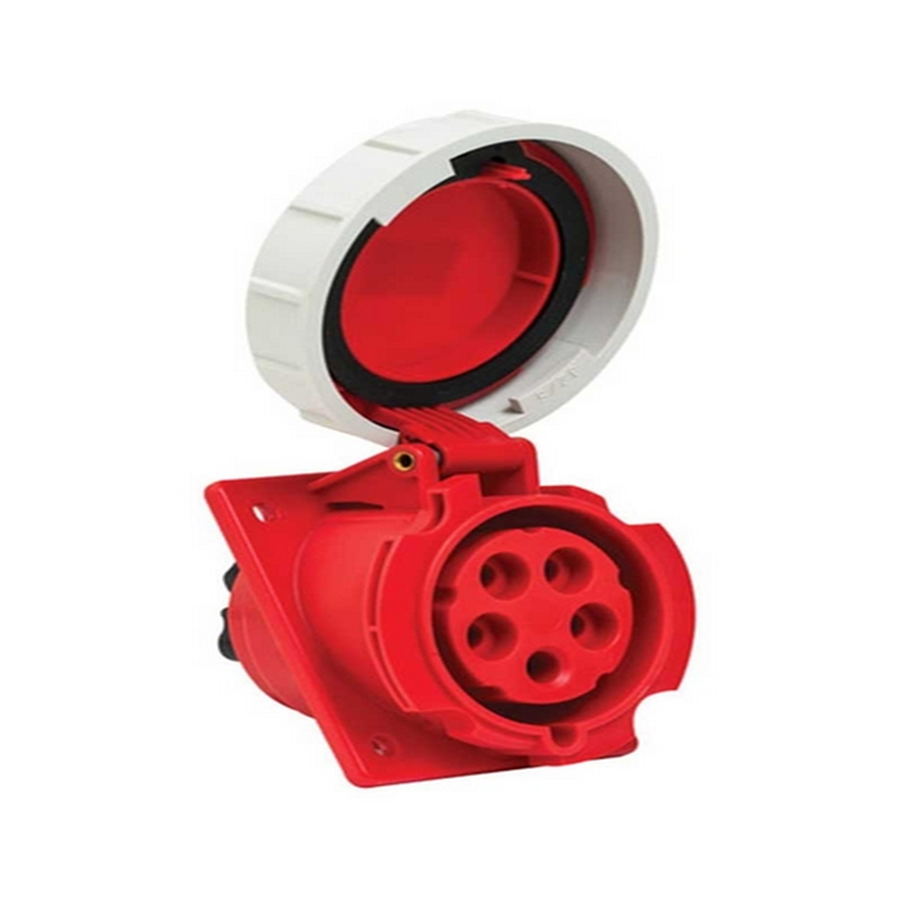 METE ENERJİ MT406523V 5X32A. IP67 MAKINE PRIZI -EGIK-(Vidali baglı)