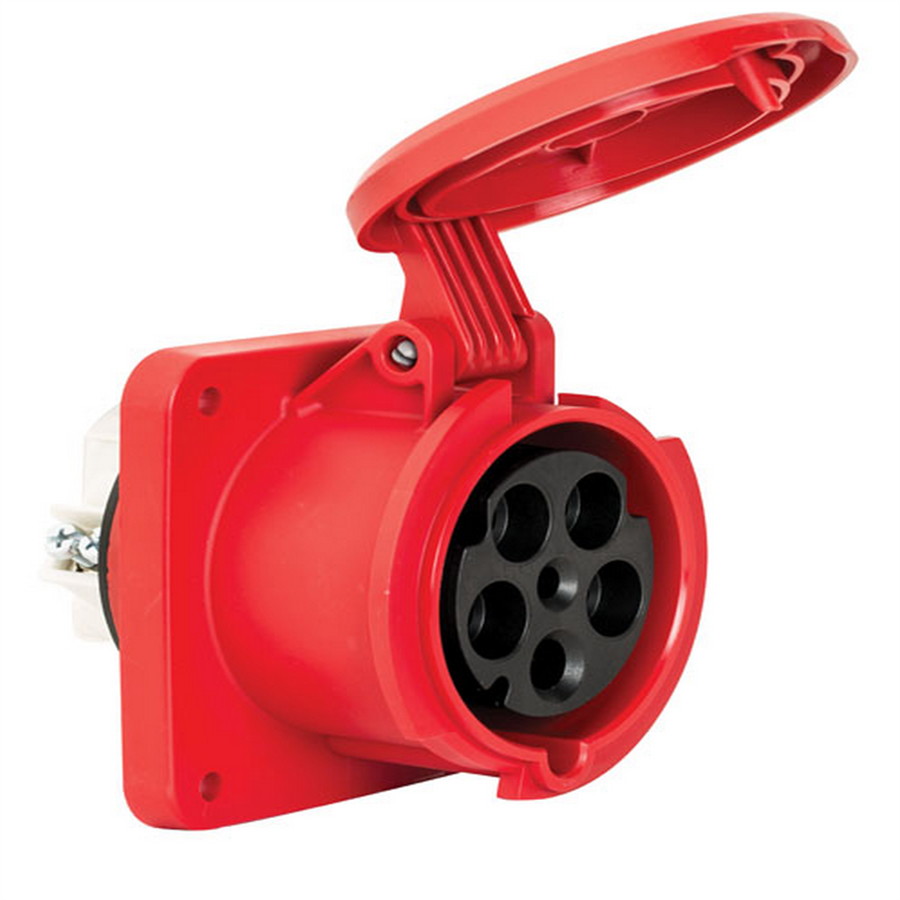 METE ENERJİ MT406534 5X63A. IP44 MAKINE PRIZI -DÜZ-