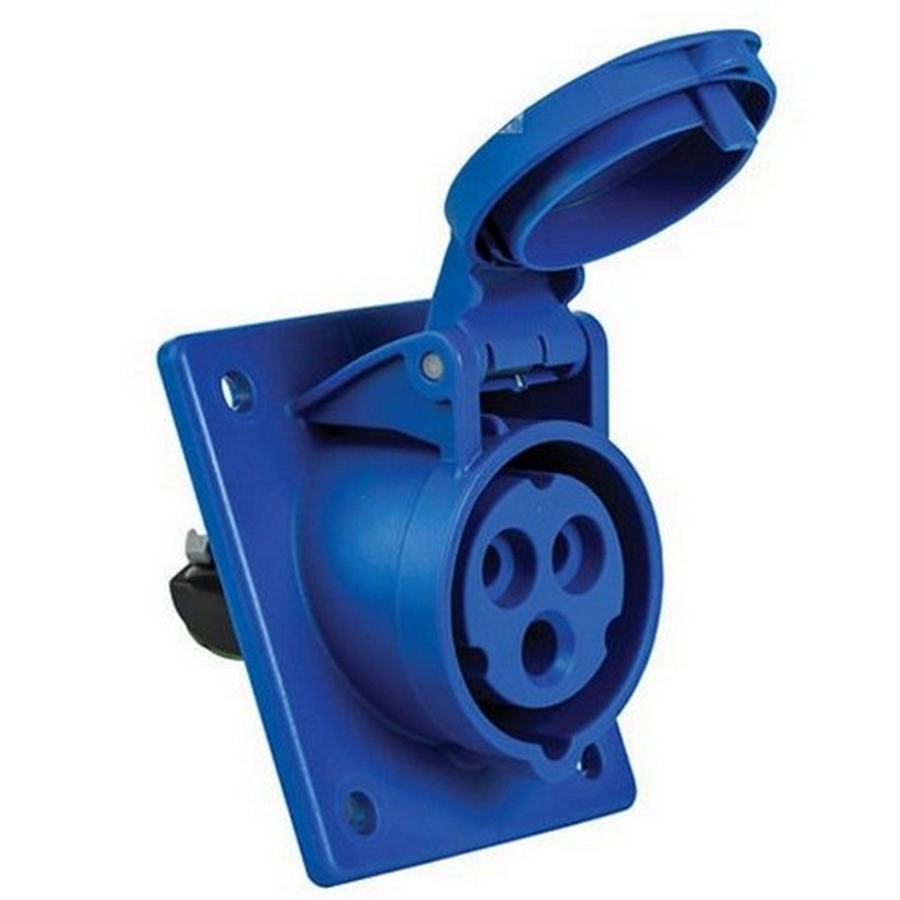 METE ENERJİ MTT13668 3X16A. IP44 MAKINE PRIZI -DÜZ-