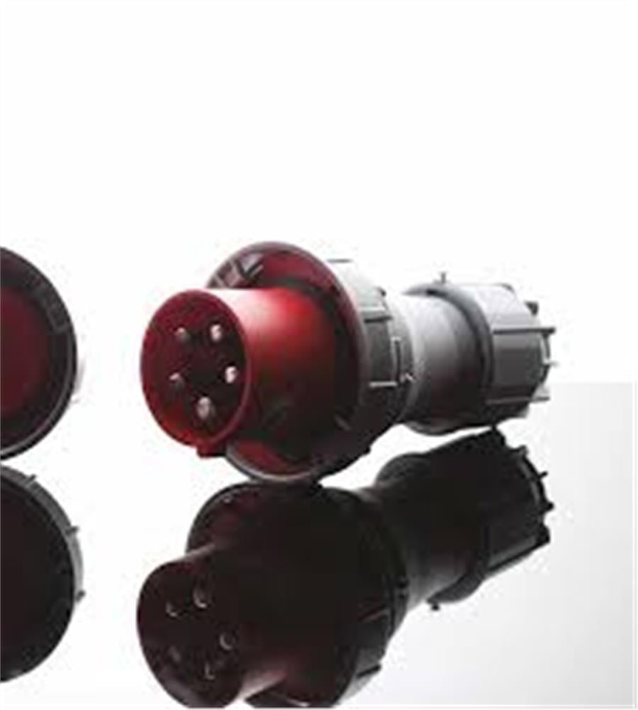 METE ENERJİ MTT13693V 4X16A. IP44 MAKINE PRIZI -DÜZ-(Vidali Bagl.)