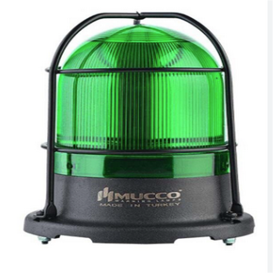 MUCCO MUC-SNT-125-2 Ø100 TEPE LAMBASI 5MOD POWER LED YEŞİL