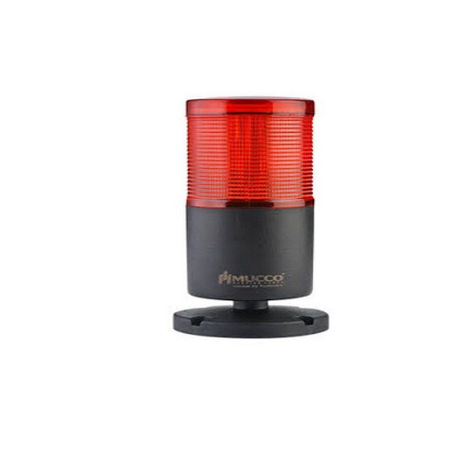 MUCCO MUC-SNT-7013-F1-1 Ø70 IŞIKLI KOLON FLAŞÖR KIRMIZ 12 24V AC/DC