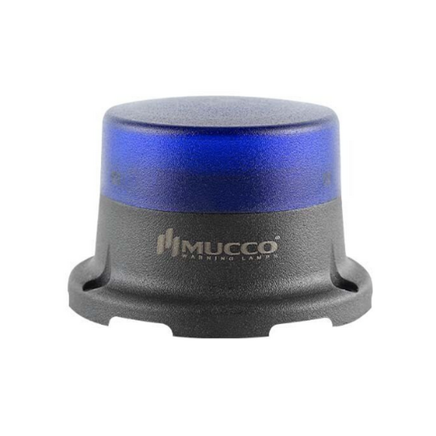 MUCCO MUC-SNT-M715-FB-4 Ø70 TEPE LAMBASI FLAŞÖR BUZZER MAVİ 40-250V AC/DC