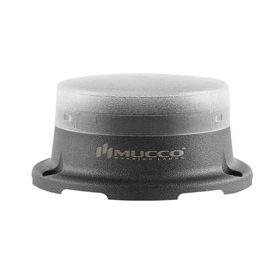 MUCCO MUC-SNT-M715-FB-5 Ø70 TEPE LAMBASI FLAŞÖR BUZZER BEYAZ 40-250V AC/DC
