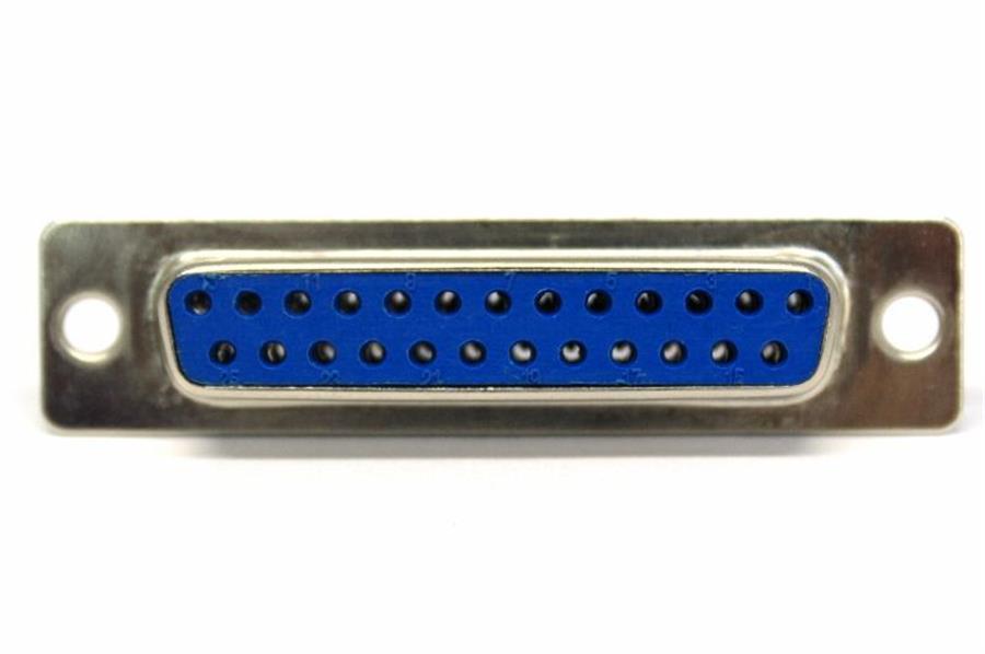 MUHTELİF MHT00000875 D-SUB DİŞİ LEHİM TİP  KONNEKTÖR 25 PIN