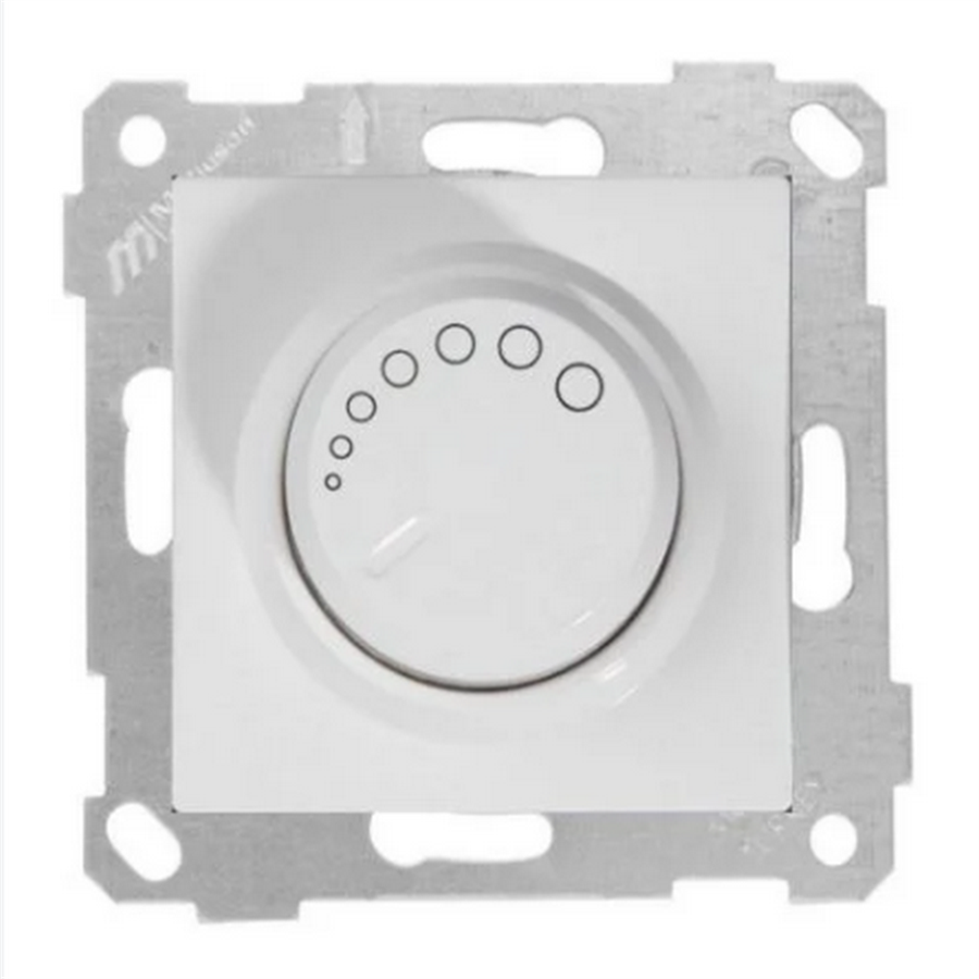 MUTLUSAN MTS2200 440 0201 RİTA MEK TUŞ RL IŞIKLI DİMMER 600W BEYAZ