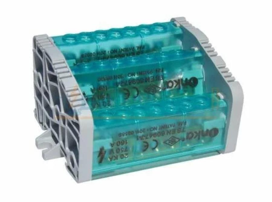 ONKA ONKA-1080064 7x12mm² 2/13 ÜÇ KUTUPLU DAĞITICI ÜNİTE, KAPAKLI (A