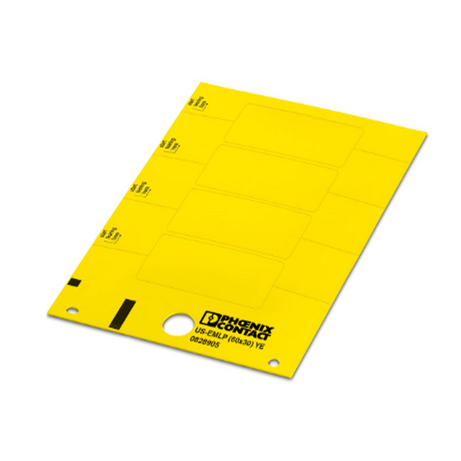 Phoenix Contact PH828905 US-EMLP(60X30)YE PLASTİK ETİKET