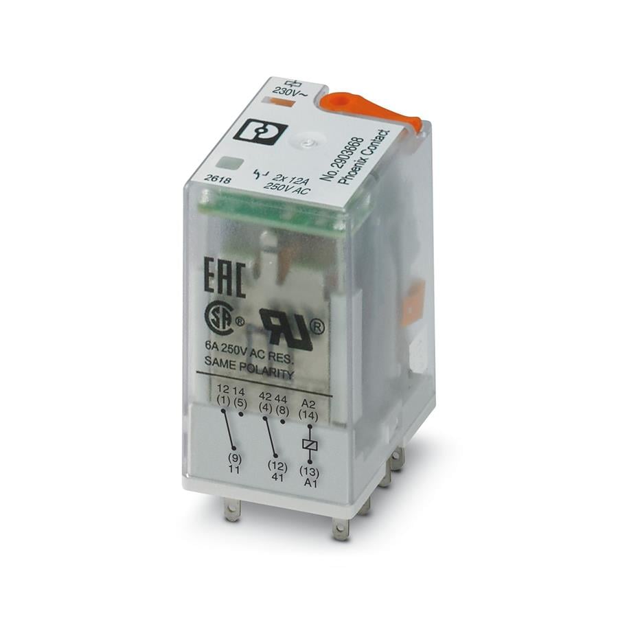 PHOENIX PH2903668 REL-IR2/L-230AC/2X21 TEK RÖLE
