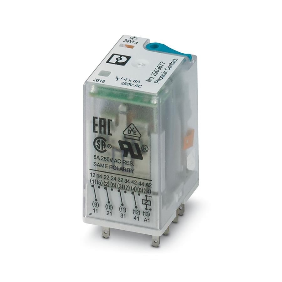 PHOENIX PH2903677 REL-IR4/LDP-24DC/4X21 TEK RÖLE