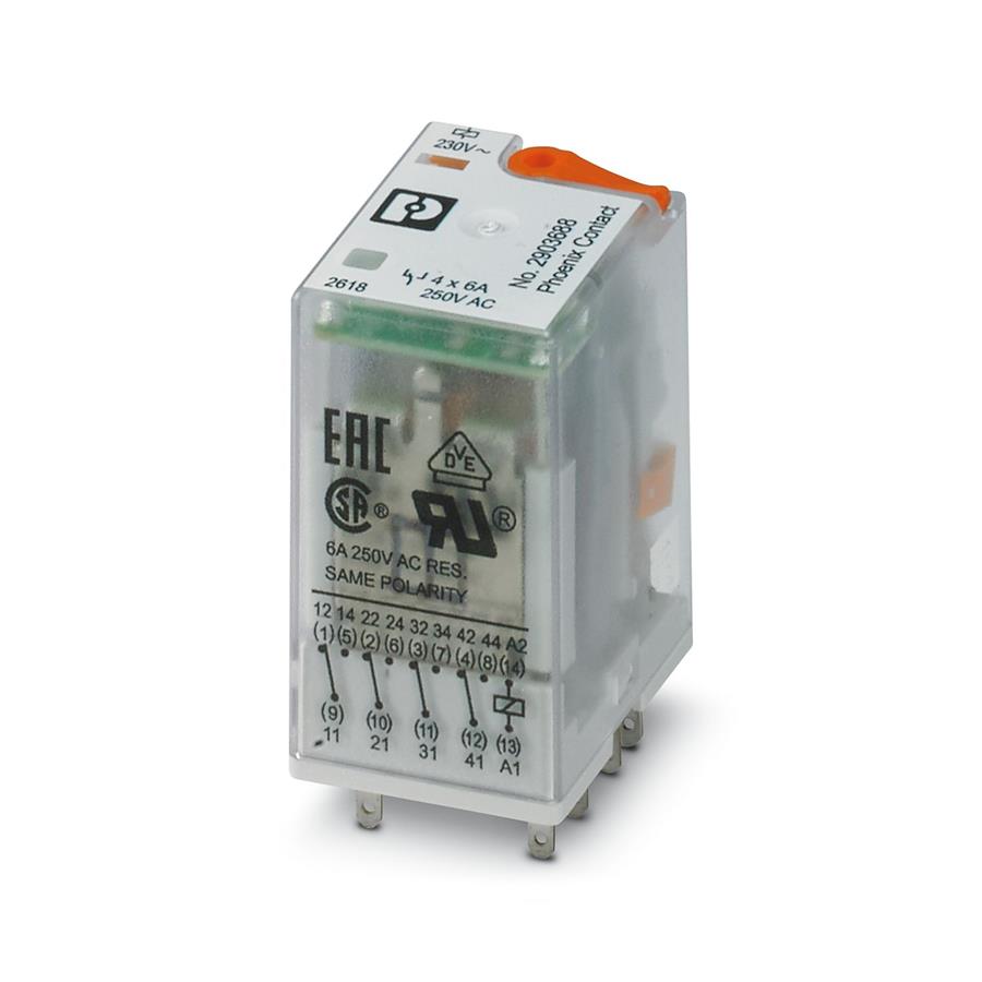 PHOENIX PH2903688 REL-IR4/L-230AC/4X21 TEK RÖLE