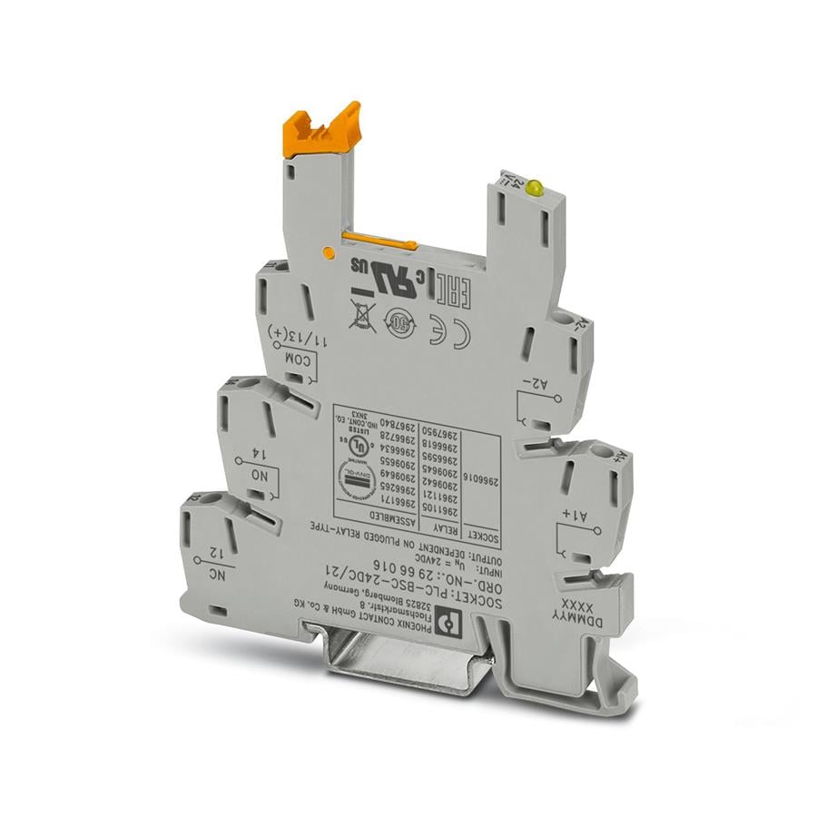 PHOENIX PH2966016 PLC-BSC-24DC/21 RÖLE TABANI