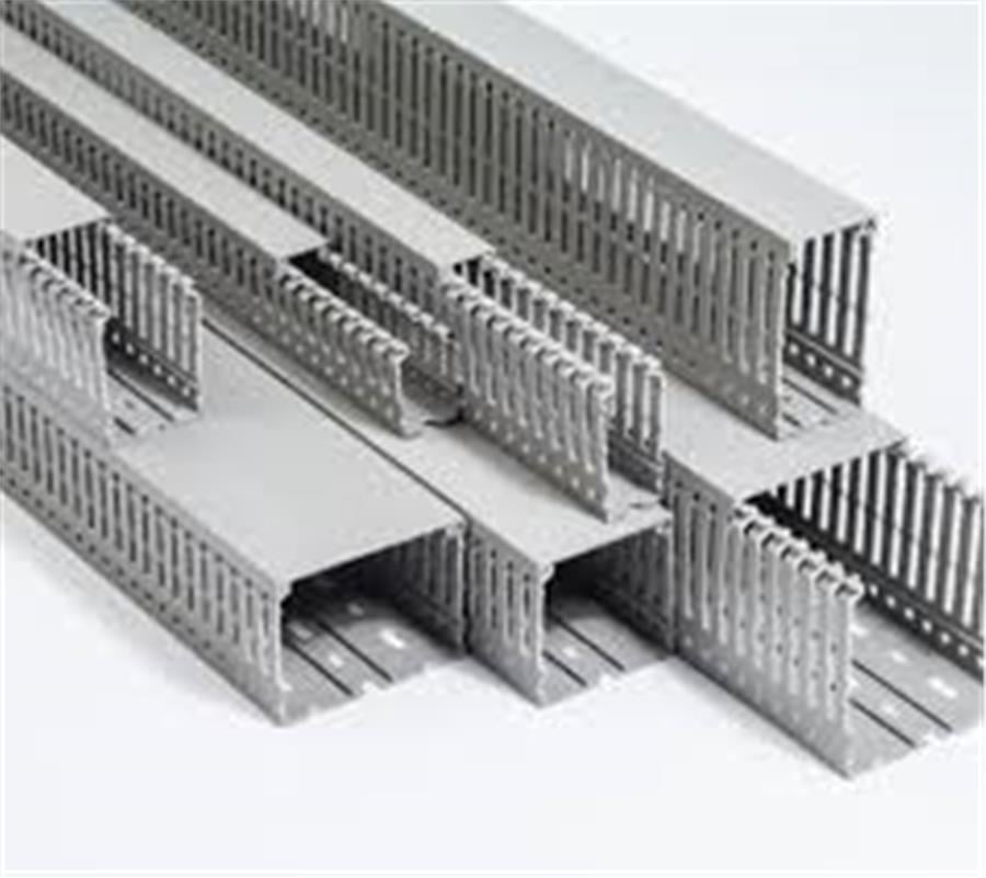 PLASTİM PLSTM-PDK2530 PVC Delikli Kanal 25x30mm RAL7030 Gri