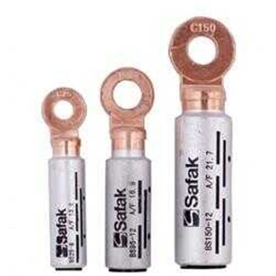 ŞAFAK ŞFK-BS02510 DIN NORMU Bimetal (CU/AL) Kablo Pabuçları