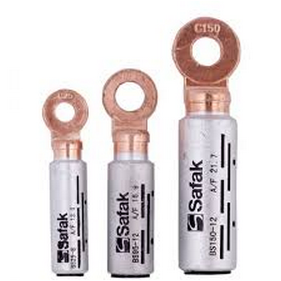ŞAFAK ŞFK-BS5008 DIN NORMU Bimetal 50-8 (CU/AL) Kablo Pabuçları