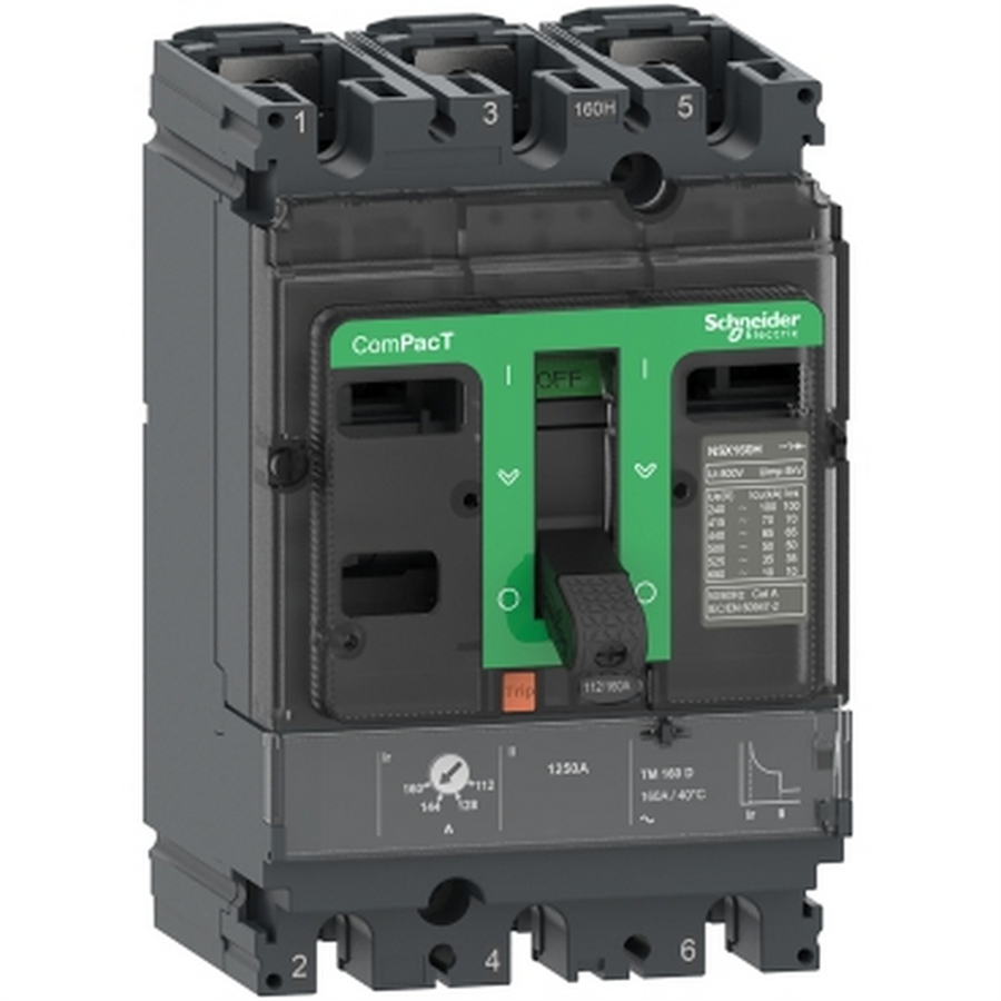 SCHNEIDER SCHC10F3TM025 NSX100F  TM25D    36kA