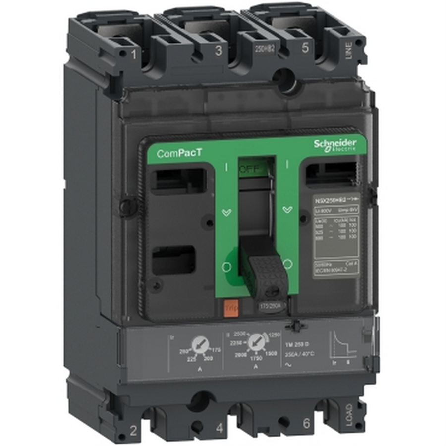 SCHNEIDER SCHC25N3TM250 NSX250N  TM250D 50kA